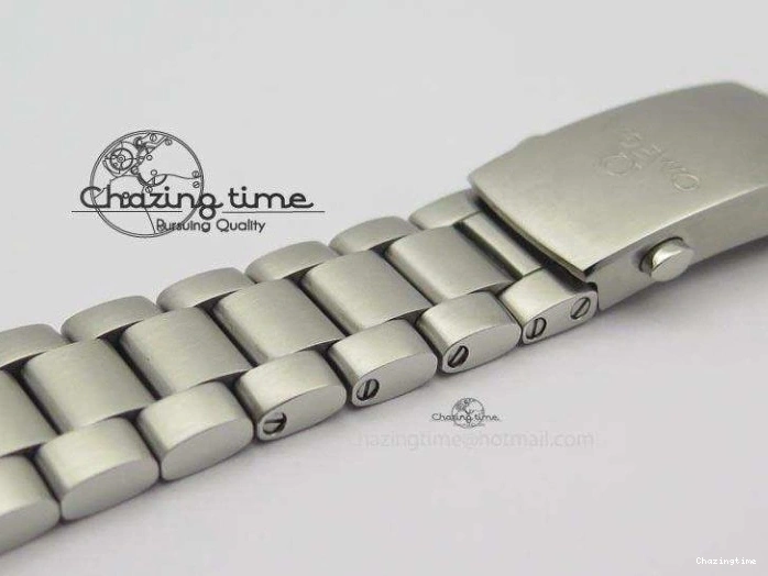 0220 Planet Ocean GMT 43.5mm V6F Goodplanet Orange Marker Blue Dial On SS Bracelet A ModernLook 8215